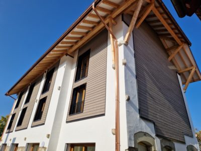 Cossonay (Vaud) Rénovation bâtiment : toiture, charpente, couverture, ferblanterie, ossature bois, façade bois Gros de Vaud