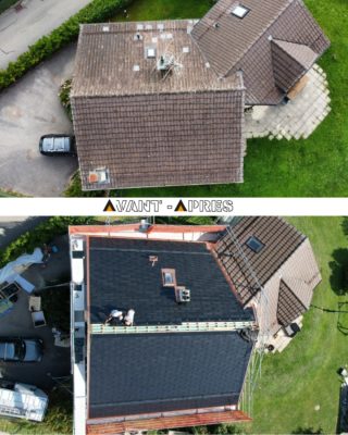 Tuiles photovoltaïques, rénovation toiture Vaud, ferblanterie cuivre Gros-de-Vaud, toiture Cossonay