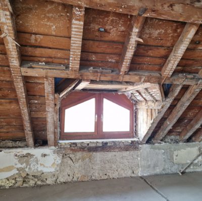 Rénovation combles, aménagement galta Neuchâtel, création appartement grenier