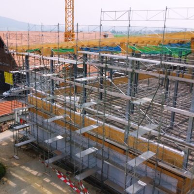 Construction bois Neuchâtel Hangar à copeaux Val-de-Ruz