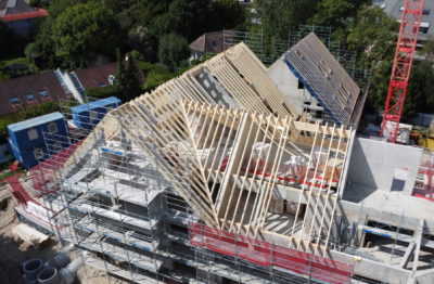 Gros de Vaud, toiture charpente, construction neuve Rolle