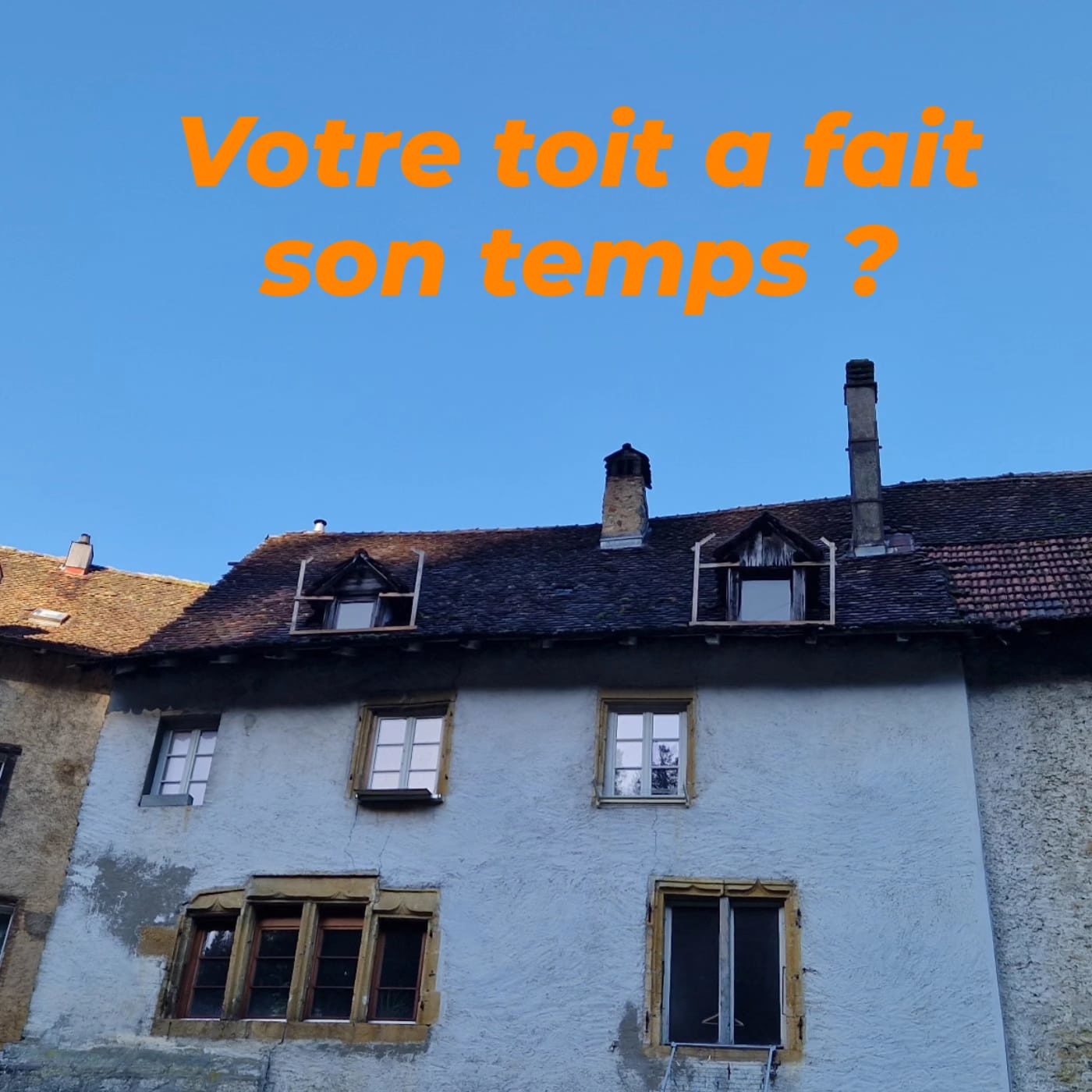 Rénovation toiture Neuchâtel, bâtiment classé historique