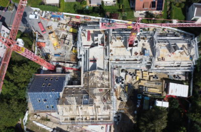 Gros de Vaud, toiture charpente, construction neuve Rolle