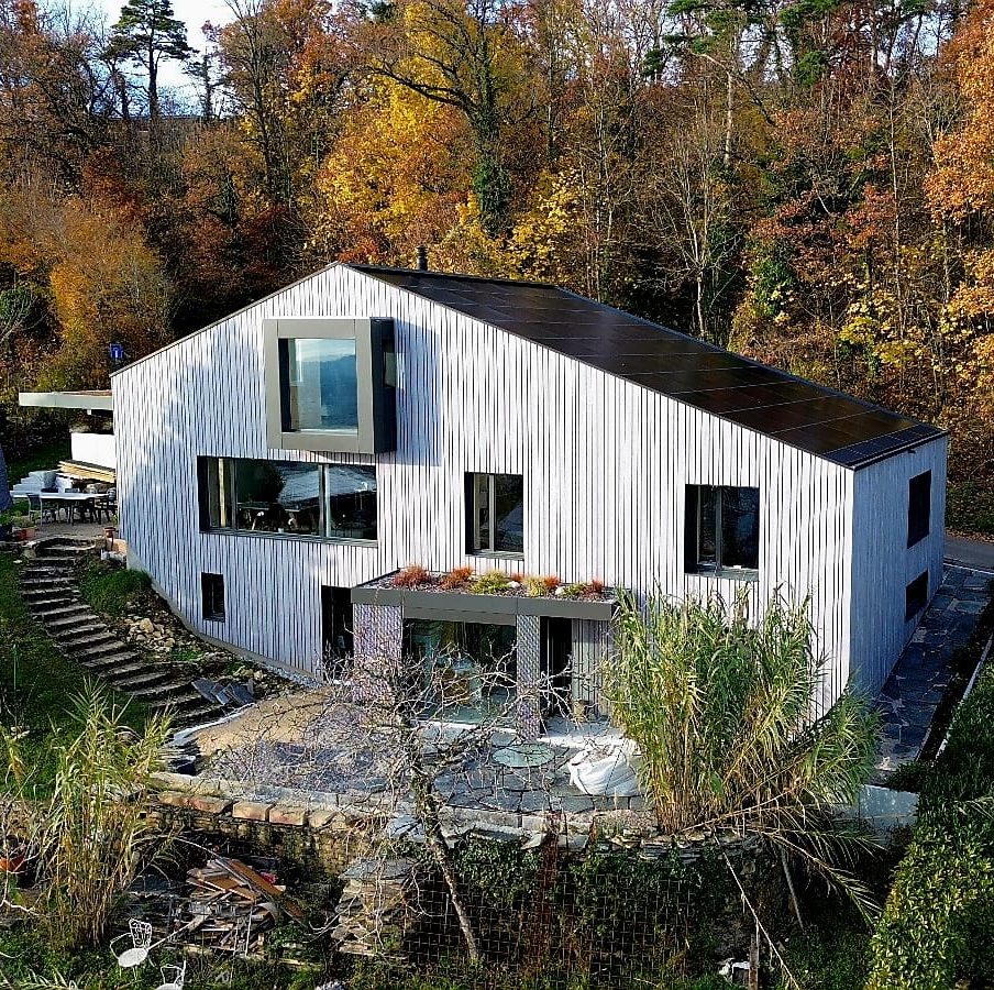 Menuiserie Neuchâtel Façade bois épicéa Bardage bois Neuchâtel