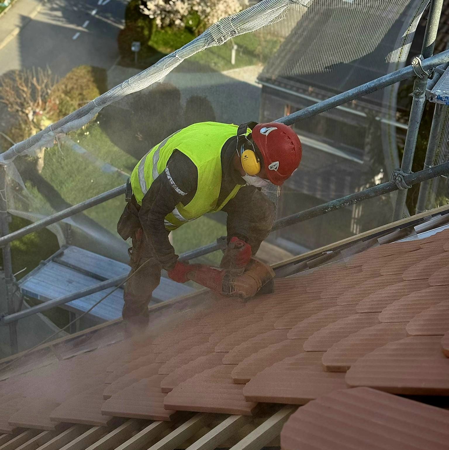 Toiture Cossonay Lausanne couverture tuile terre cuite