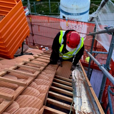 Toiture Cossonay Lausanne couverture tuile terre cuite